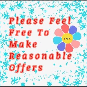 Reasonable Offers Accepted